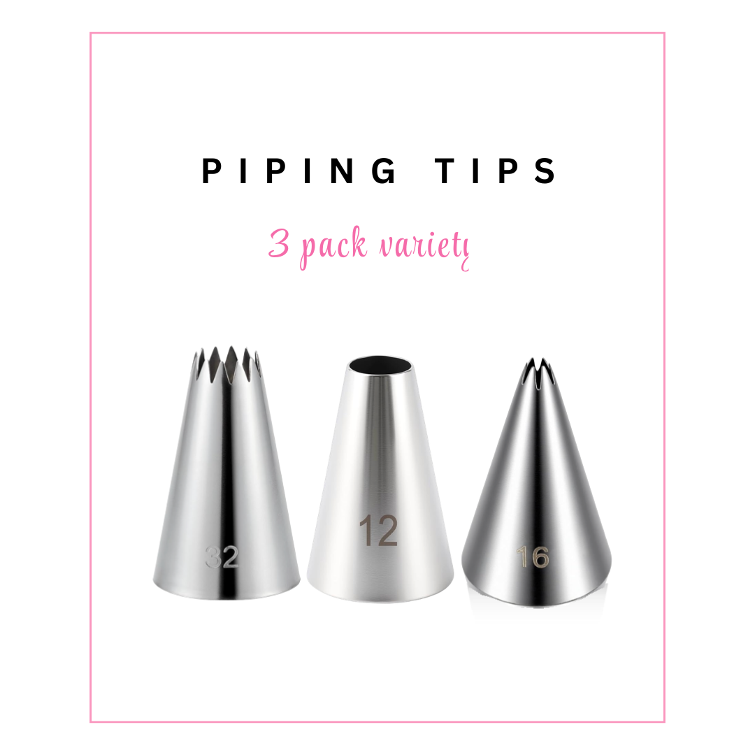Piping Tips: Variety Pack