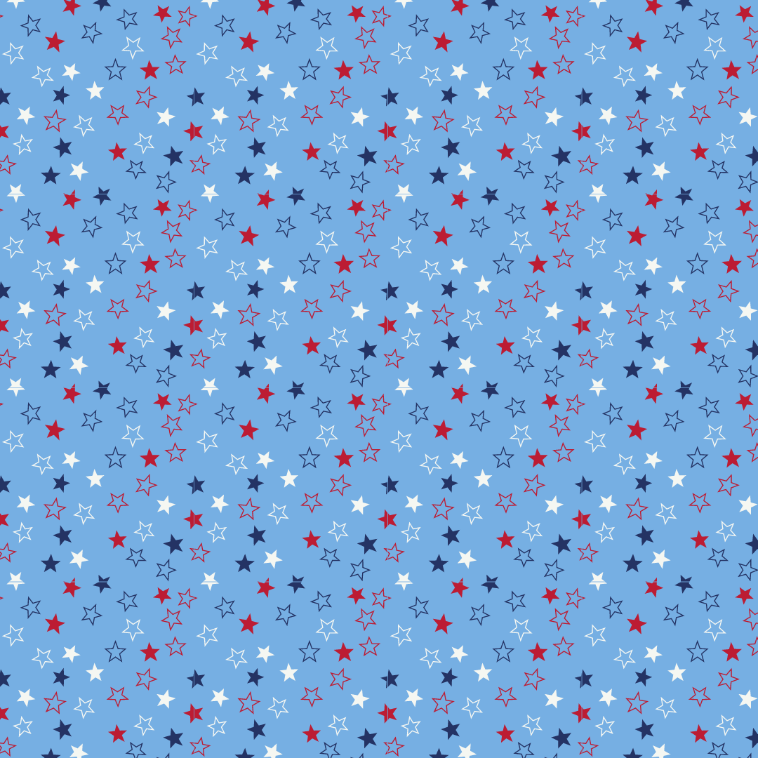 Patriotic (Tiny Stars) Greaseproof Paper