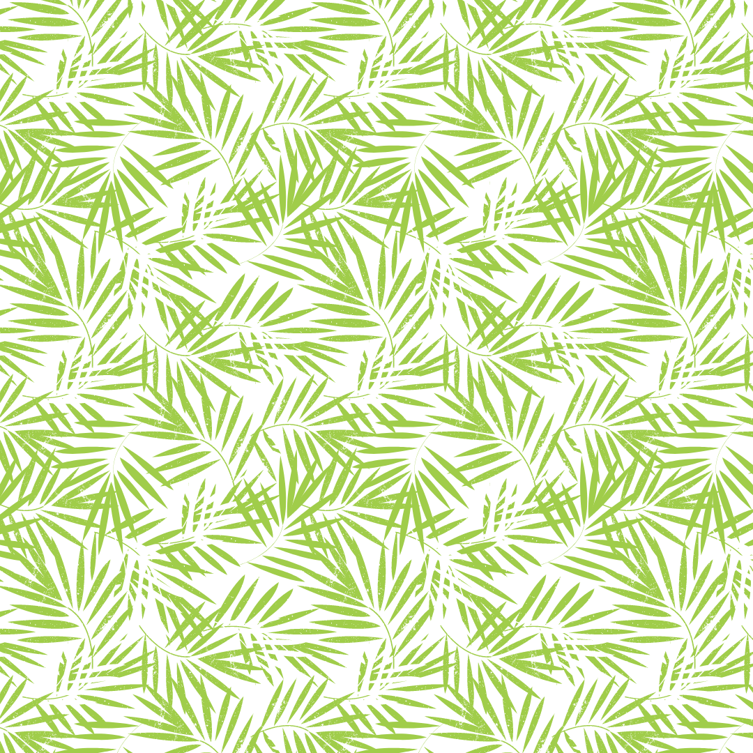 Island Vibes (Green Palm Leaves)
