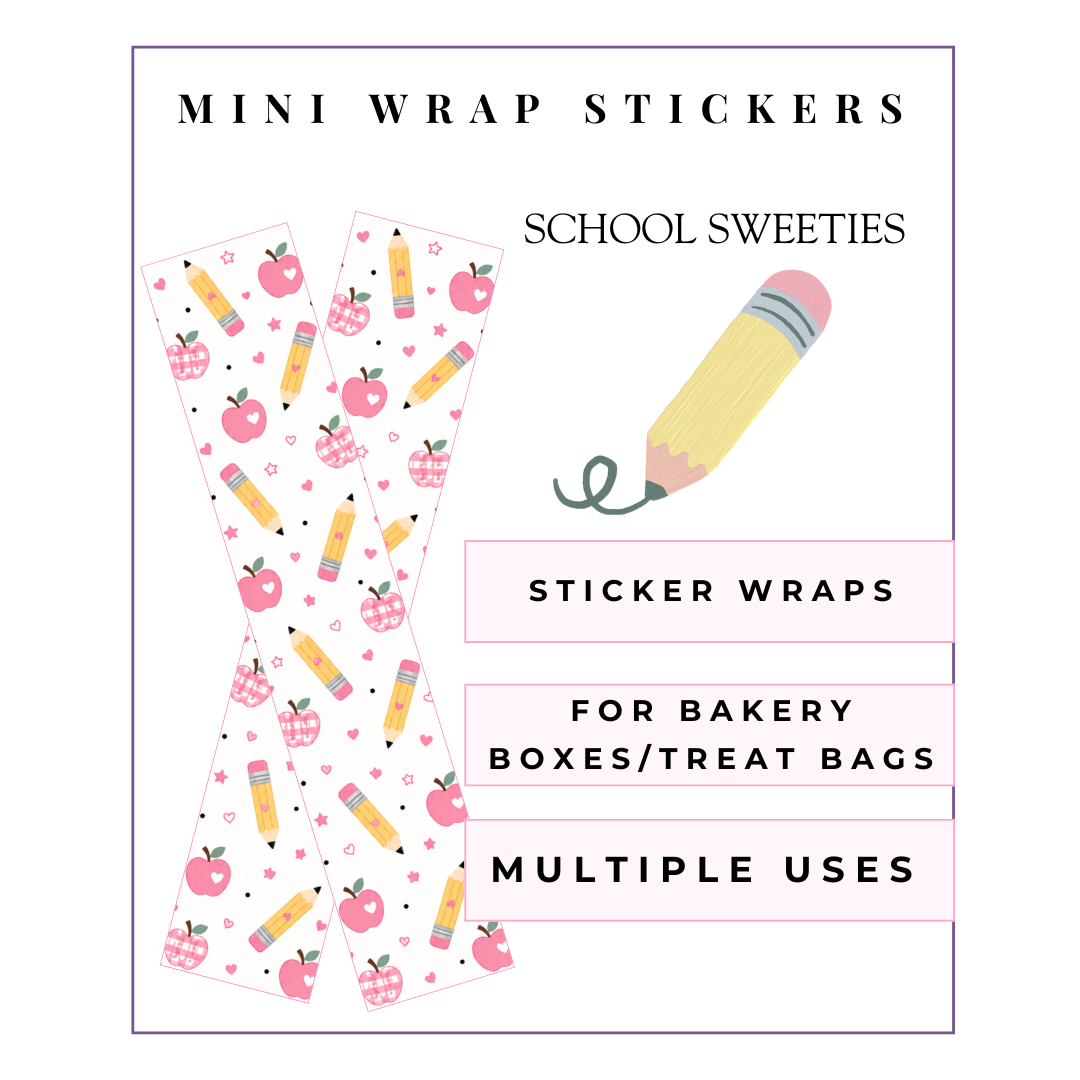 MINI Wrap Stickers: School Sweeties