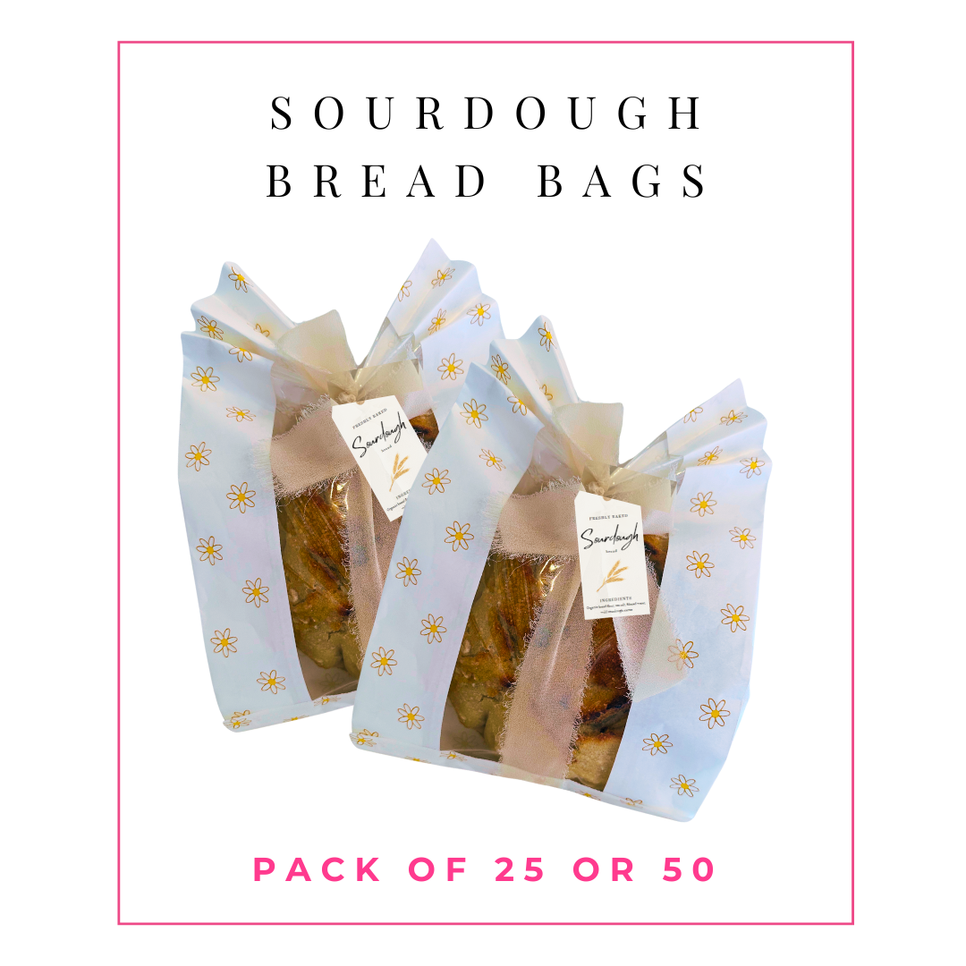 SOURDOUGH BREAD BAGS: DAISY