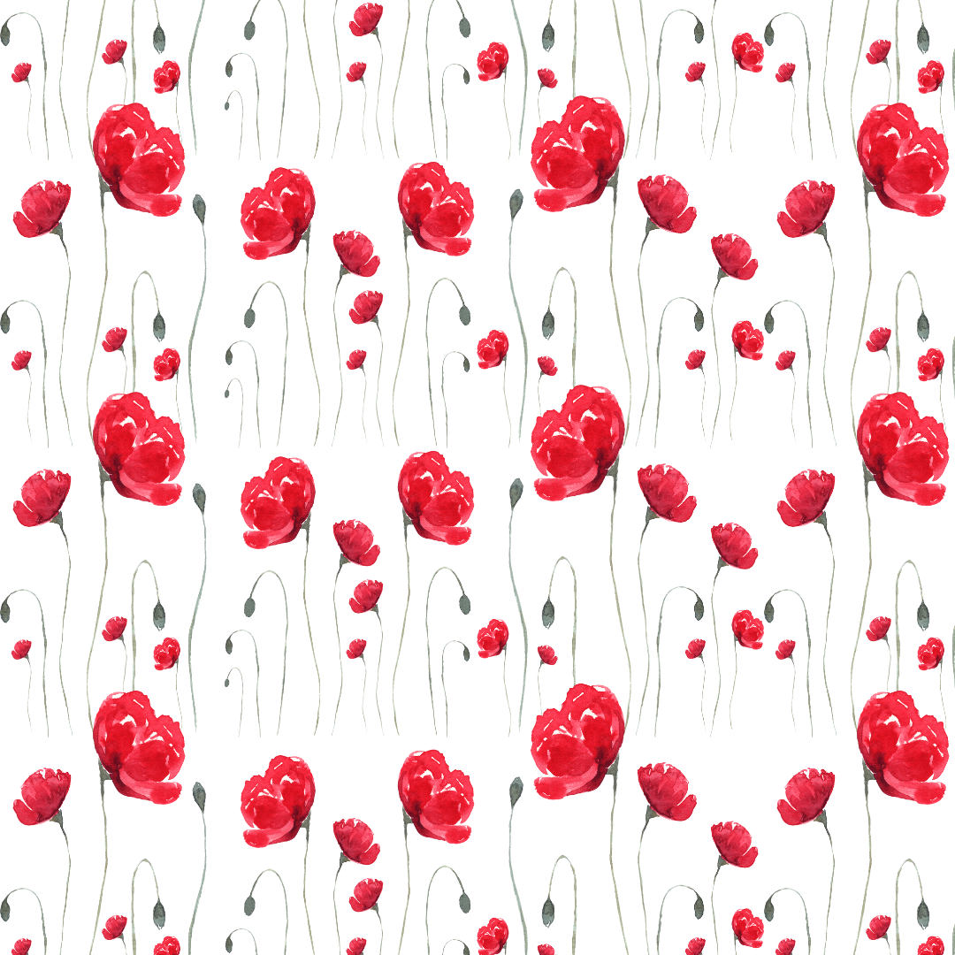Scarlett Poppy Greaseproof Paper