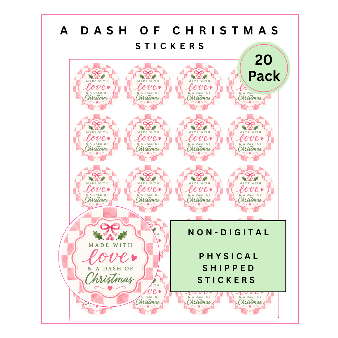Pre-Sale: Dash of Christmas Stickers