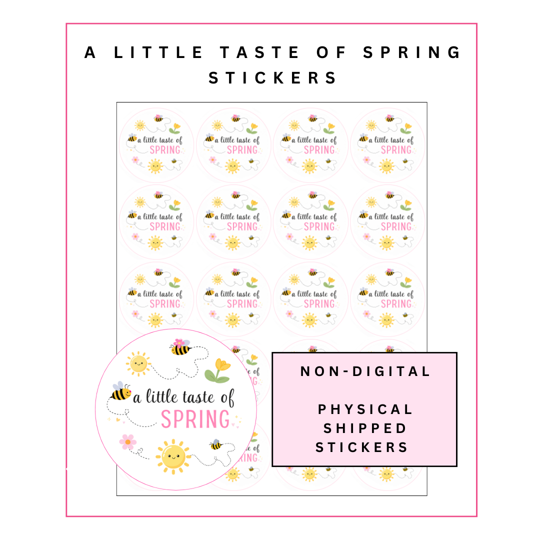Physical Stickers: A Little Taste of Spring