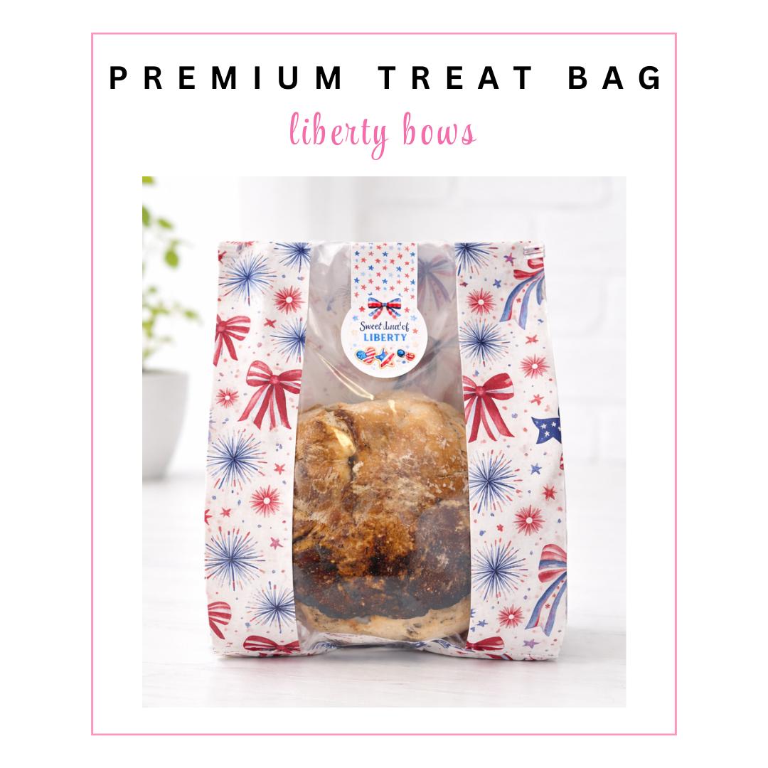 BREAD BAGS: LIBERTY BOWS