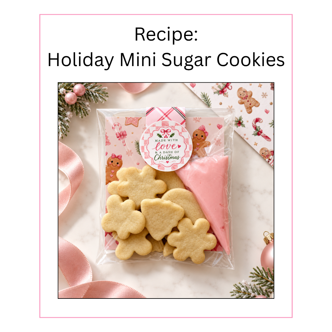 Mini Sugar Cookie Recipe
