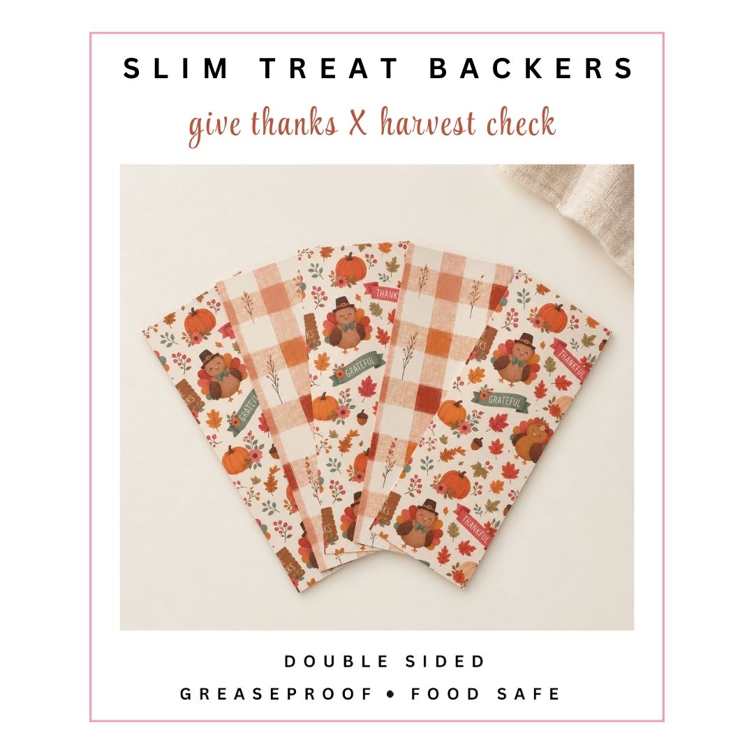 Slim Treat Backers - Give Thanks + Harvest Check
