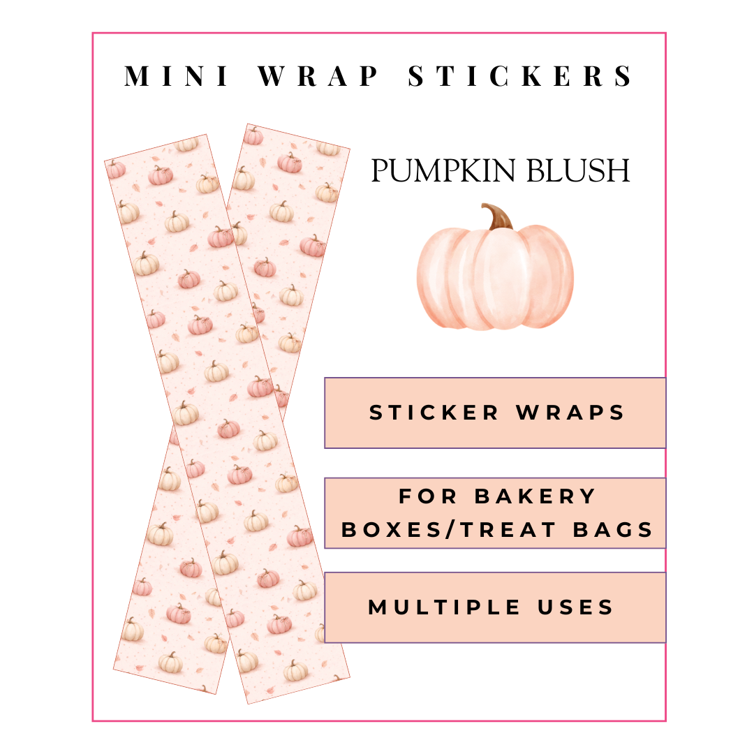 MINI Wrap Stickers: Pumpkin Blush