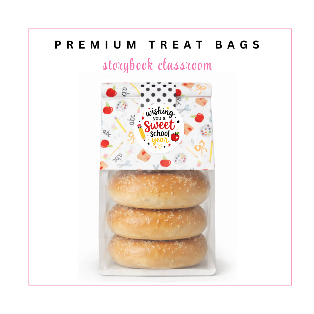 Premium Treat Bags: Storybook Classroom