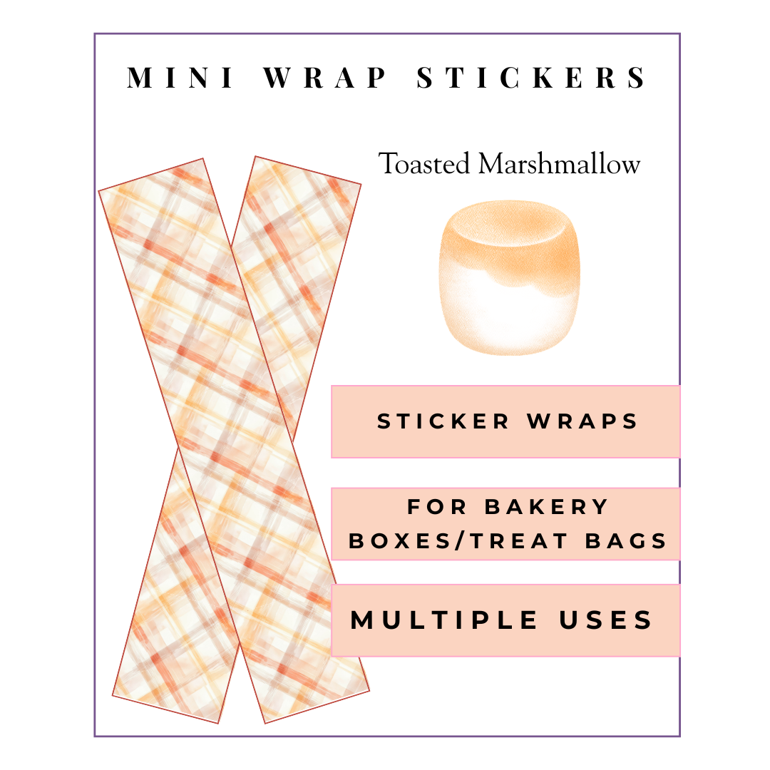 MINI Wrap Stickers: Toasted Marshmallow