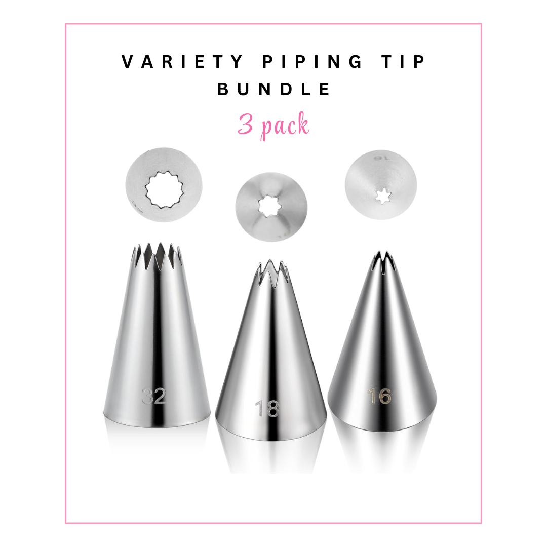 Piping Tips: Variety Pack
