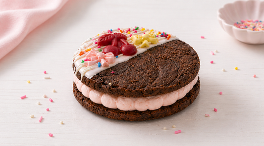 chocolate sugar cookie sandwiches