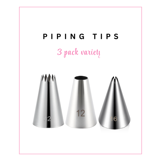 Piping Tips: Variety Pack