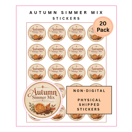 Physical Stickers: Autumn Simmer