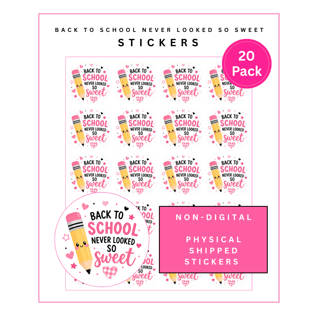 Physical Stickers: Back to School Never Looked So Sweet