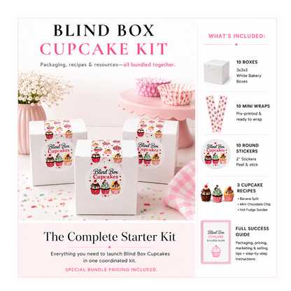 Blind Box Cupcakes: Full Kit