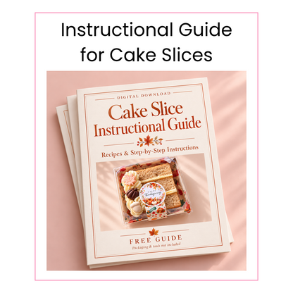 Thanksgiving Cake Slice Kit Bundle Plus Instructional Guide