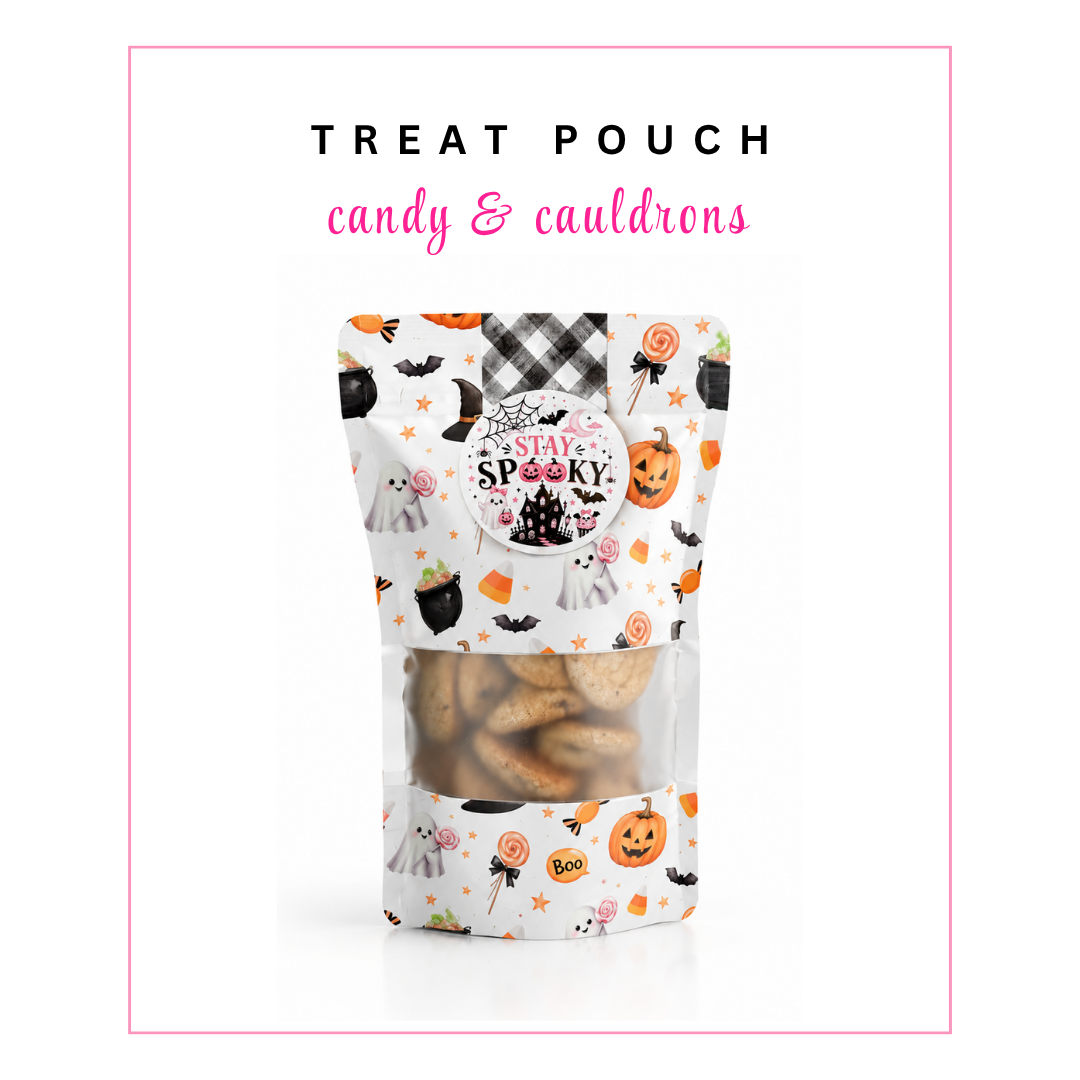Dry Food Pouches: Candy & Cauldrons