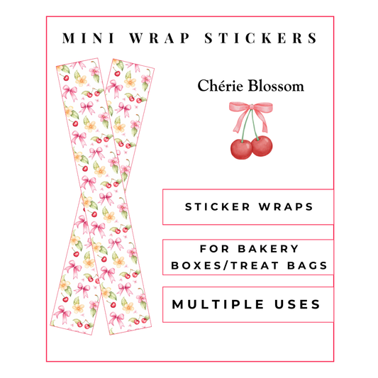 MINI Wrap Stickers: Chérie Blossom
