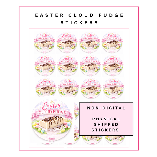 Physical Stickers: Easter Cloud Fudge