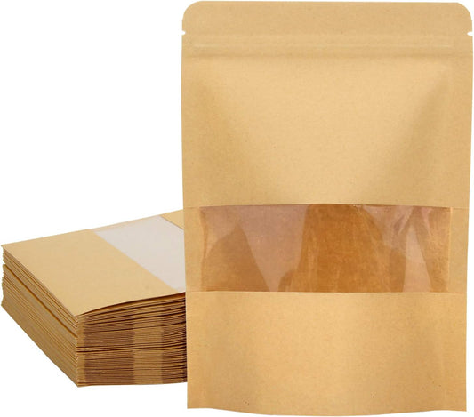 Food Packaging Bag: Kraft Brown