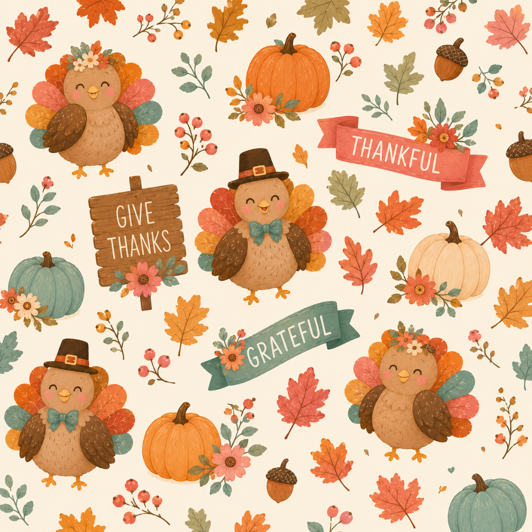Give Thanks Greaseproof Paper
