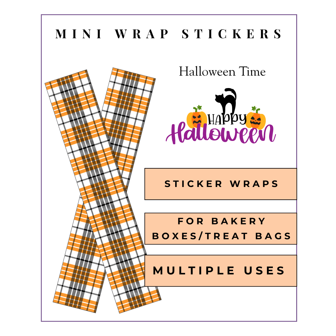 MINI Wrap Stickers: Halloween Time