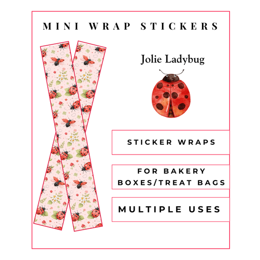 MINI Wrap Stickers: Jolie Ladybug