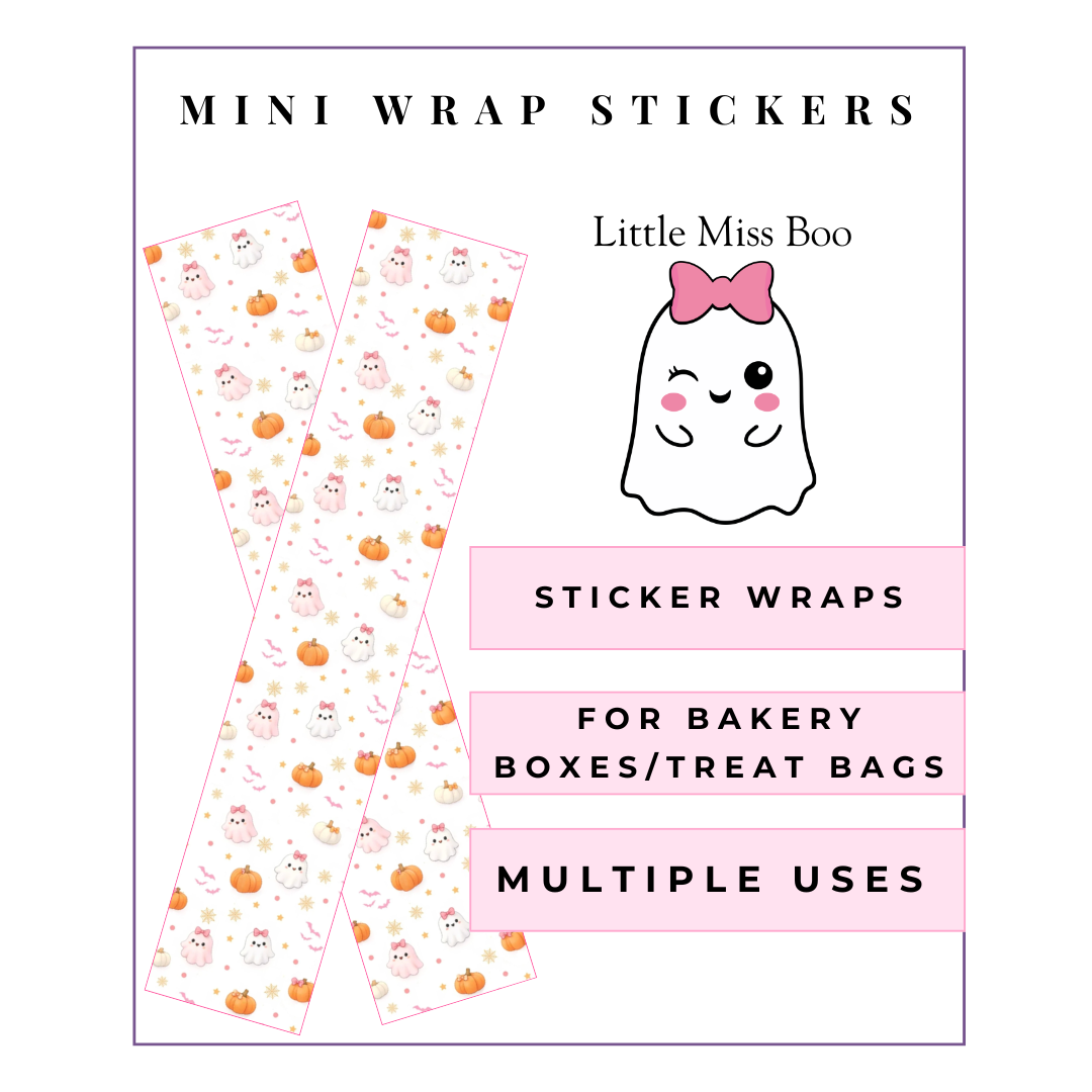 MINI Wrap Stickers: Little Miss Boo