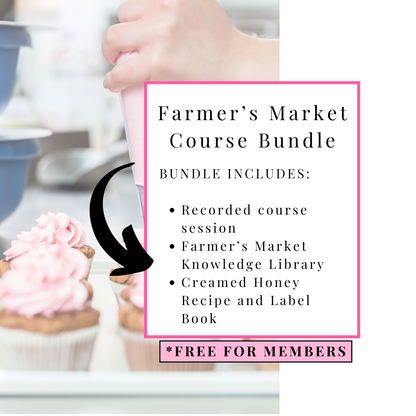 Farmer's Market Success Course Bundle