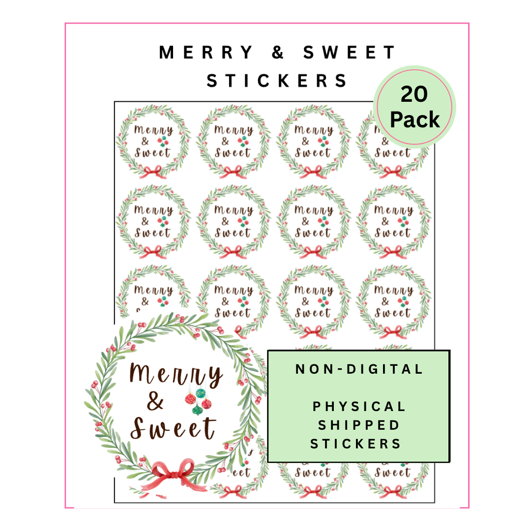 Pre-Sale: Merry & Sweet Stickers