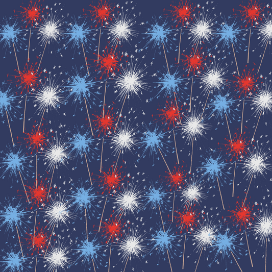 Patriotic (Fireworks) Greaseproof Paper