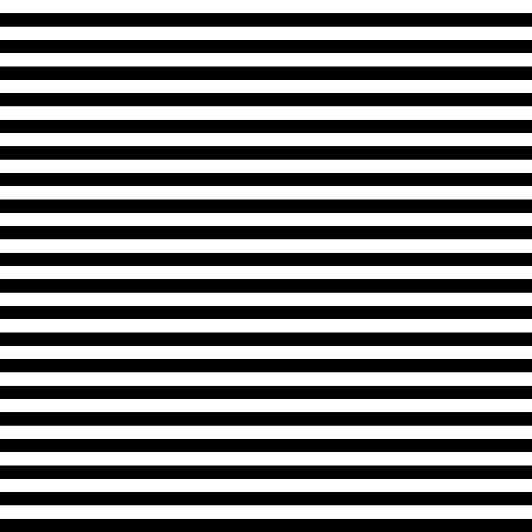 Black and White Striped Greaseproof Paper