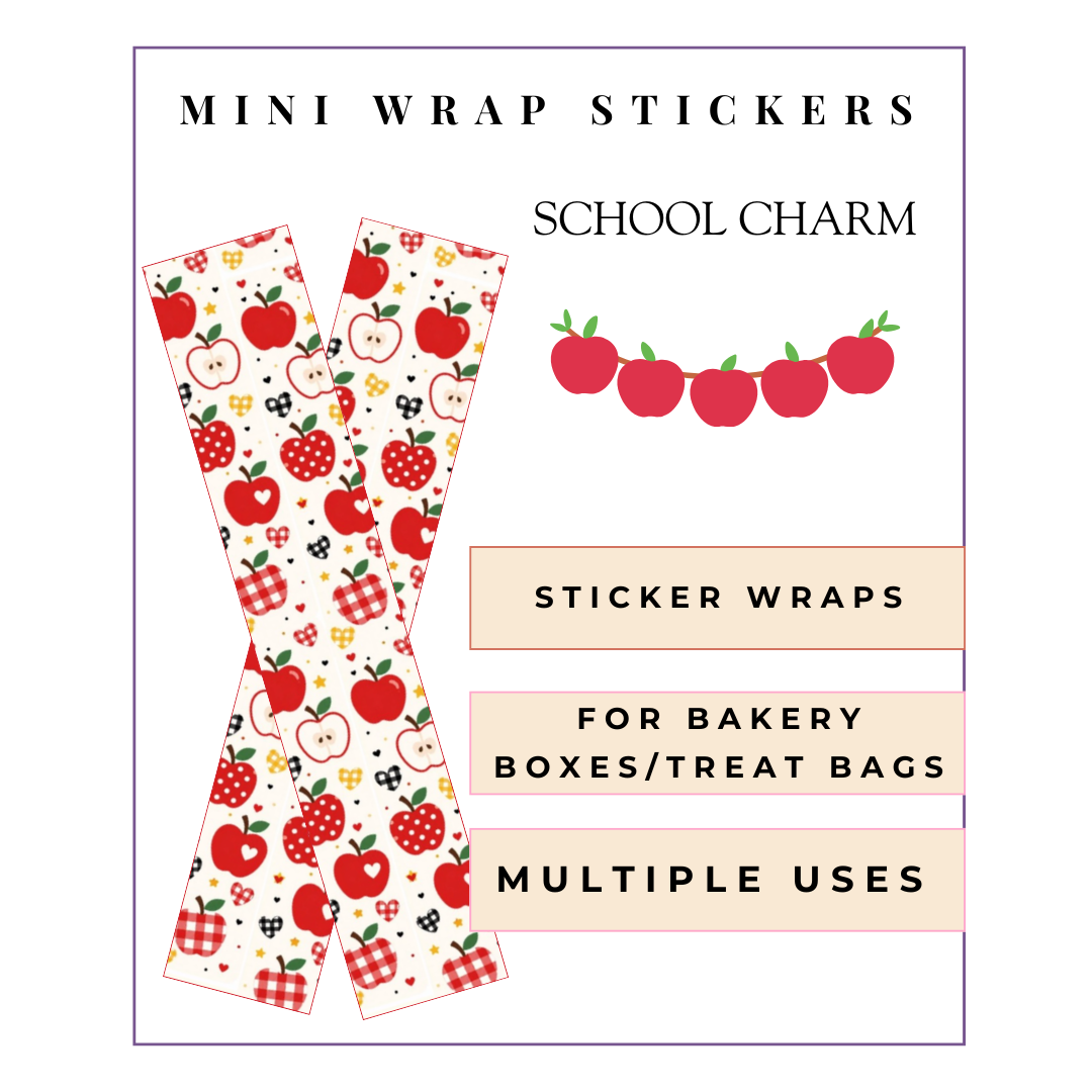 MINI Wrap Stickers: School Charm