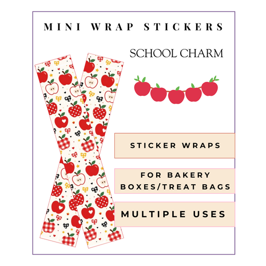 MINI Wrap Stickers: School Charm