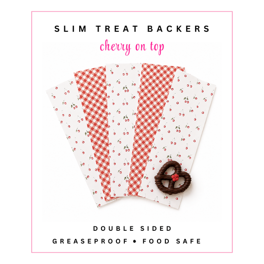 Slim Treat Backers - Cherry on Top