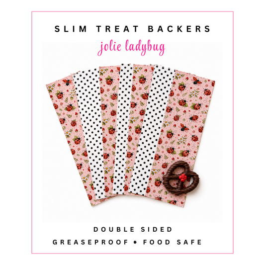 Slim Treat Backers - Jolie Ladybug