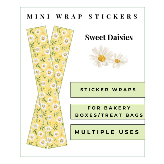 MINI Wrap Stickers: Sweet Daisies