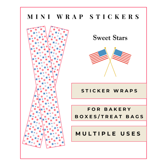 MINI Wrap Stickers: Sweet Stars