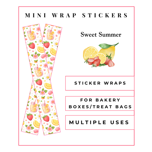 MINI Wrap Stickers: Sweet Summer