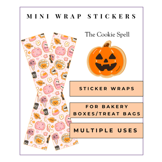 MINI Wrap Stickers: The Cookie Spell/DIY Cookie Kit