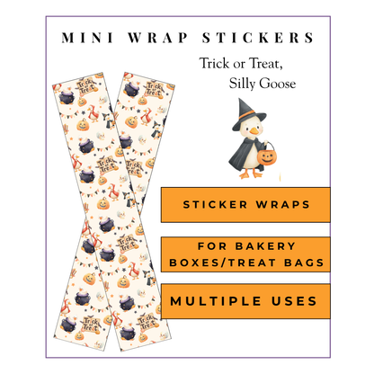 Wrap/Sticker Bundle: Trick or Treat, Silly Goose