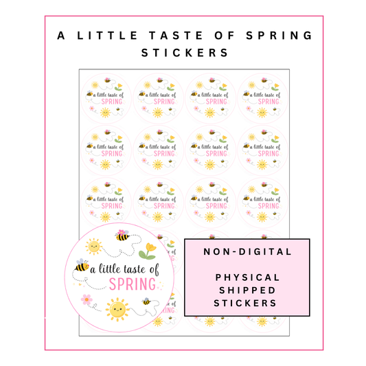 Physical Stickers: A Little Taste of Spring