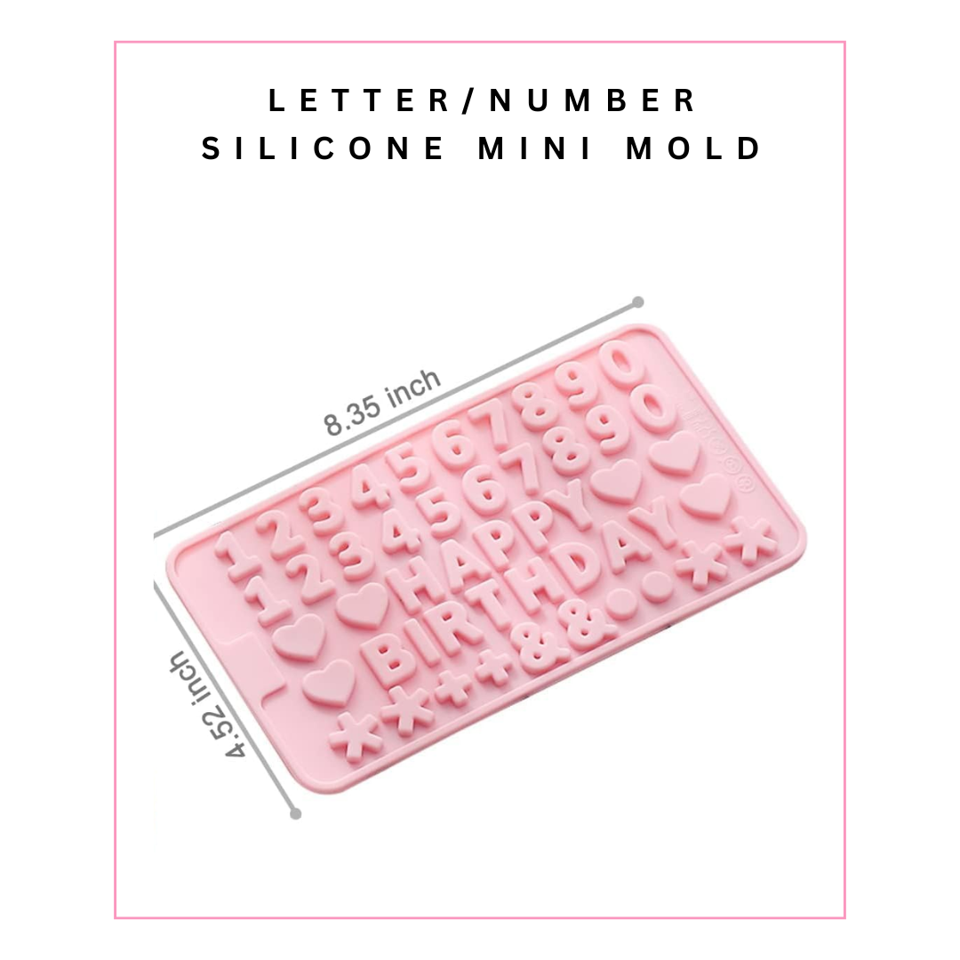 Mini Mold: Letter/Number