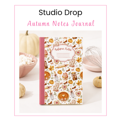 Studio Drop: Autumn Notes Journal