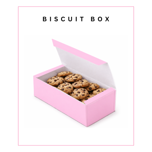Pink Biscuit Box