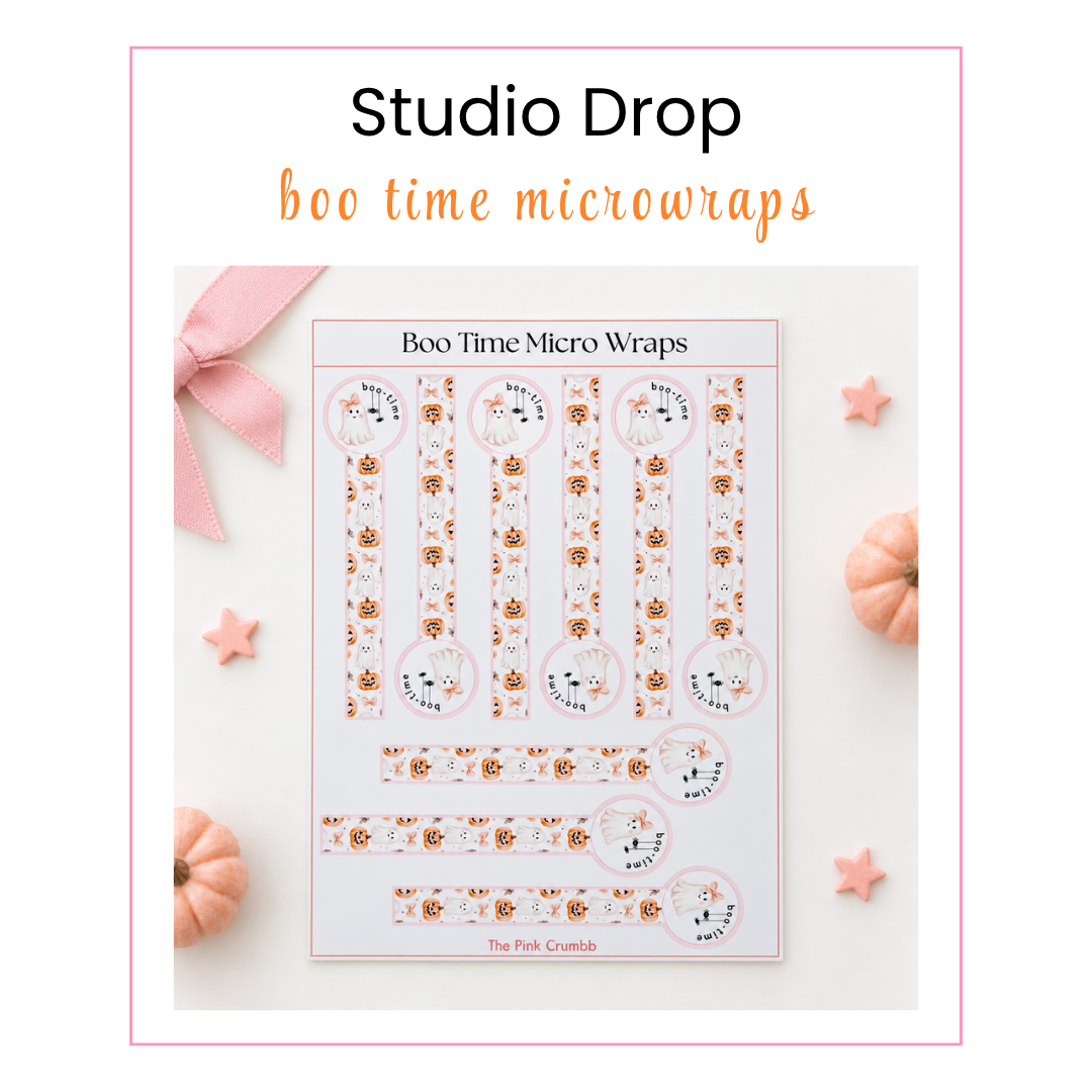 Studio Drop: Boo Time Micro-Wraps