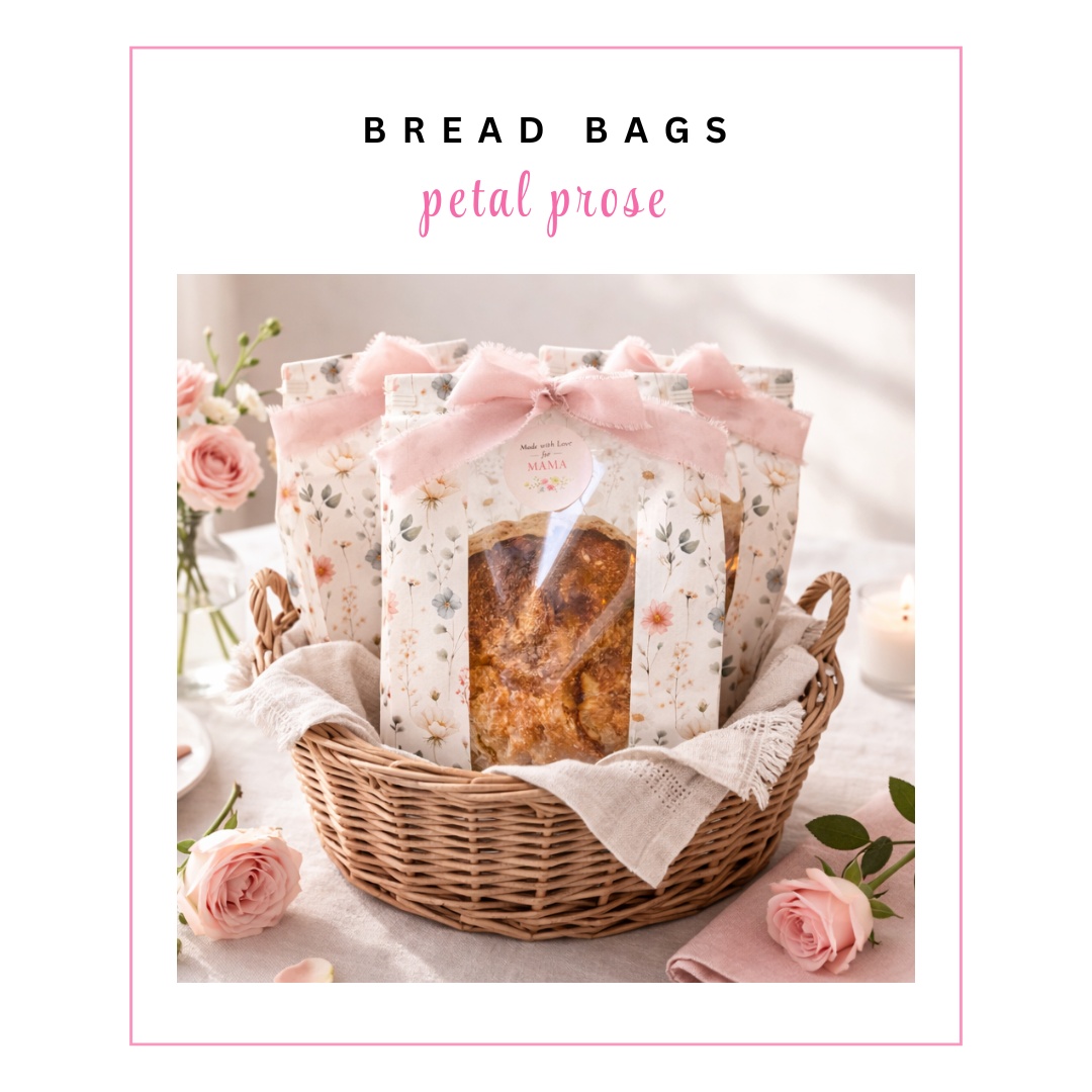 BREAD BAGS: Petal Prose
