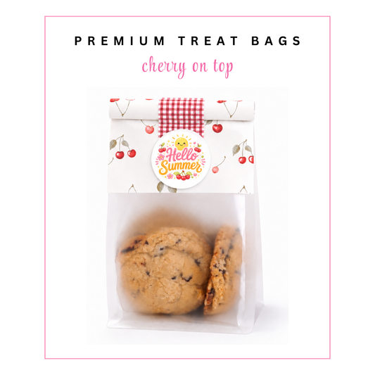 Premium Treat Bags: Cherry on Top