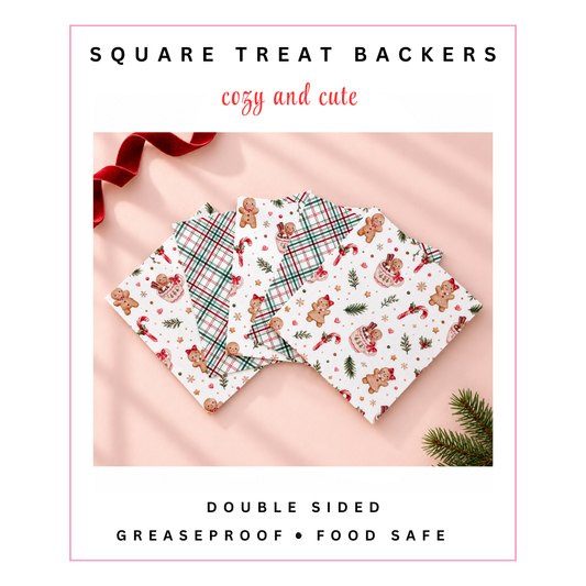 Square Treat Backers - Cozy and Cute X Evermore